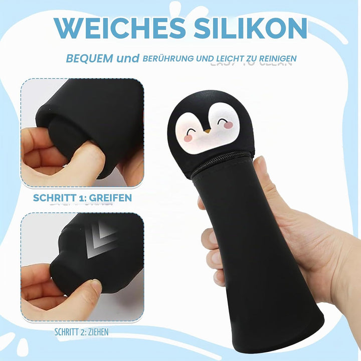 MäPpchen Pinguin FedermäPpchen Kinder Kawaii FedermäPpchen FedermäPpchen, Zweifarbige löschbare Gels
