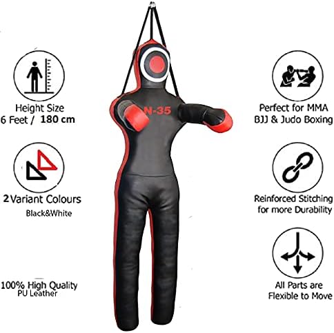 Elegant Training Dummy Wurfpuppe Brasilianischer Jiu Jitsu Ringen Box Dummy MMA Judo Kampfsport 180