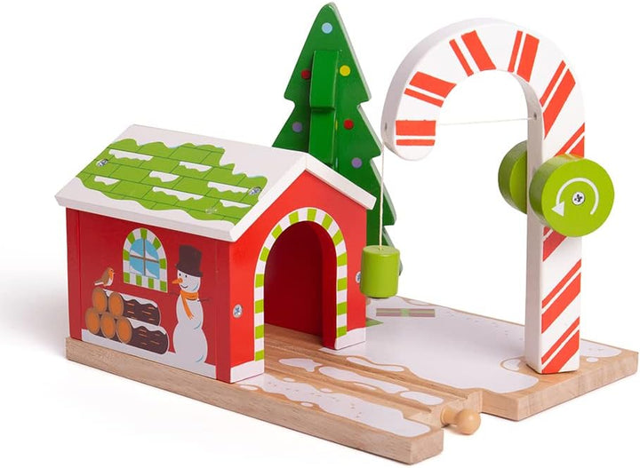 Bigjigs Rail Zuckerstangen-Kran