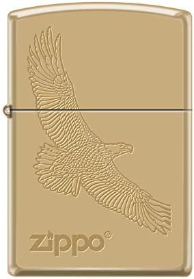 Zippo 1150001 60001332 Eagle Brass Feuerzeug, Messing, Eagle Brass