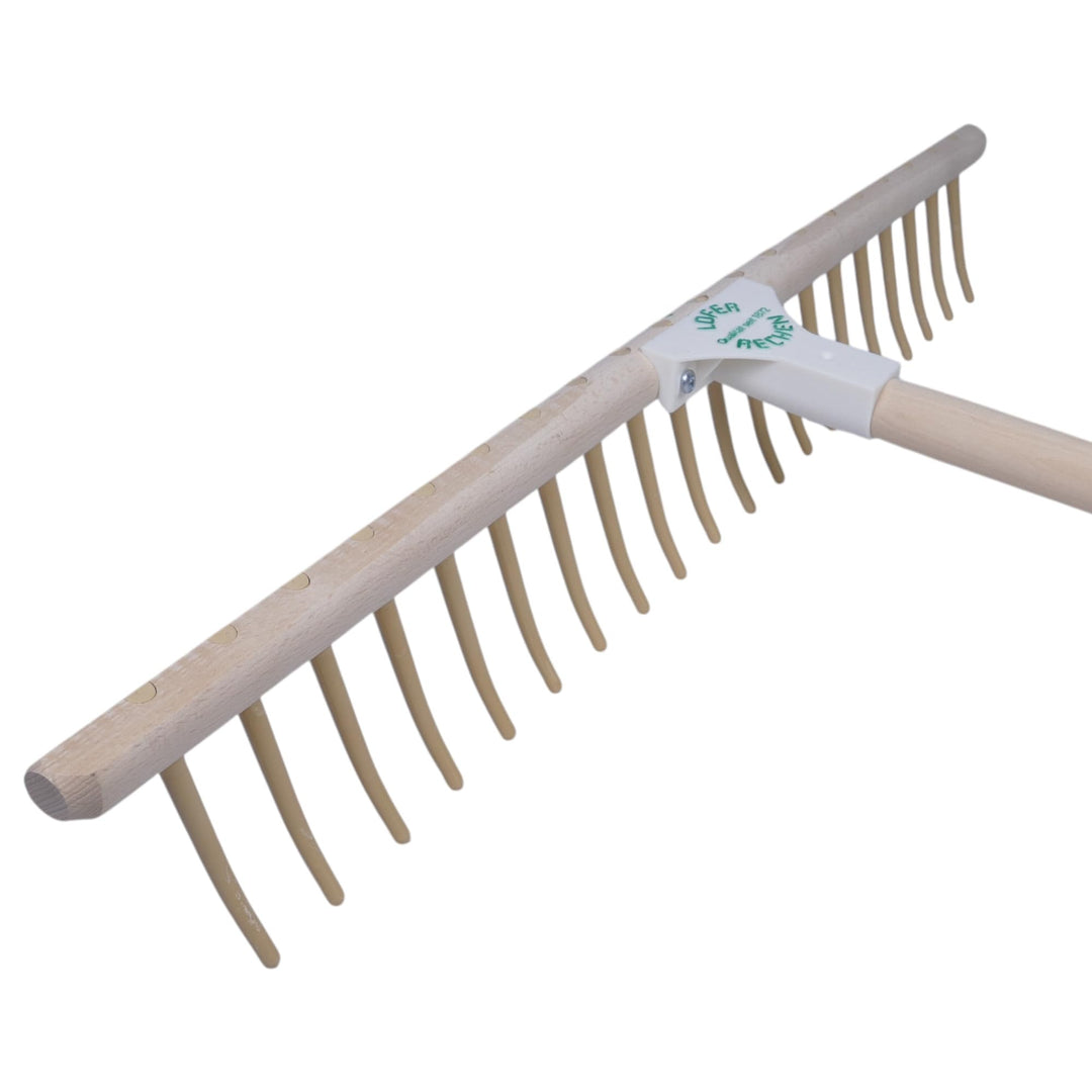 Lofer Heurechen 73 cm breit, mit 20 gebogenen Nylon Zinken