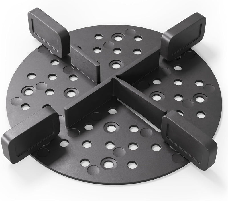 Bauhandel24 Fugenkreuze 5mm für Terrassenplatten Plattenlager Auflage Pads mit Teller Aussenbereich