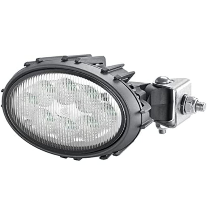 HELLA - LED-Arbeitsscheinwerfer - Oval 100 Thermo Pro - 12/24V - 1700lm - Anbau/geschraubt - für waa