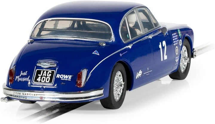 Scalextric Jaguar MK2 - Grant Williams Racing Slotcar, Blau, Jaguar MK2