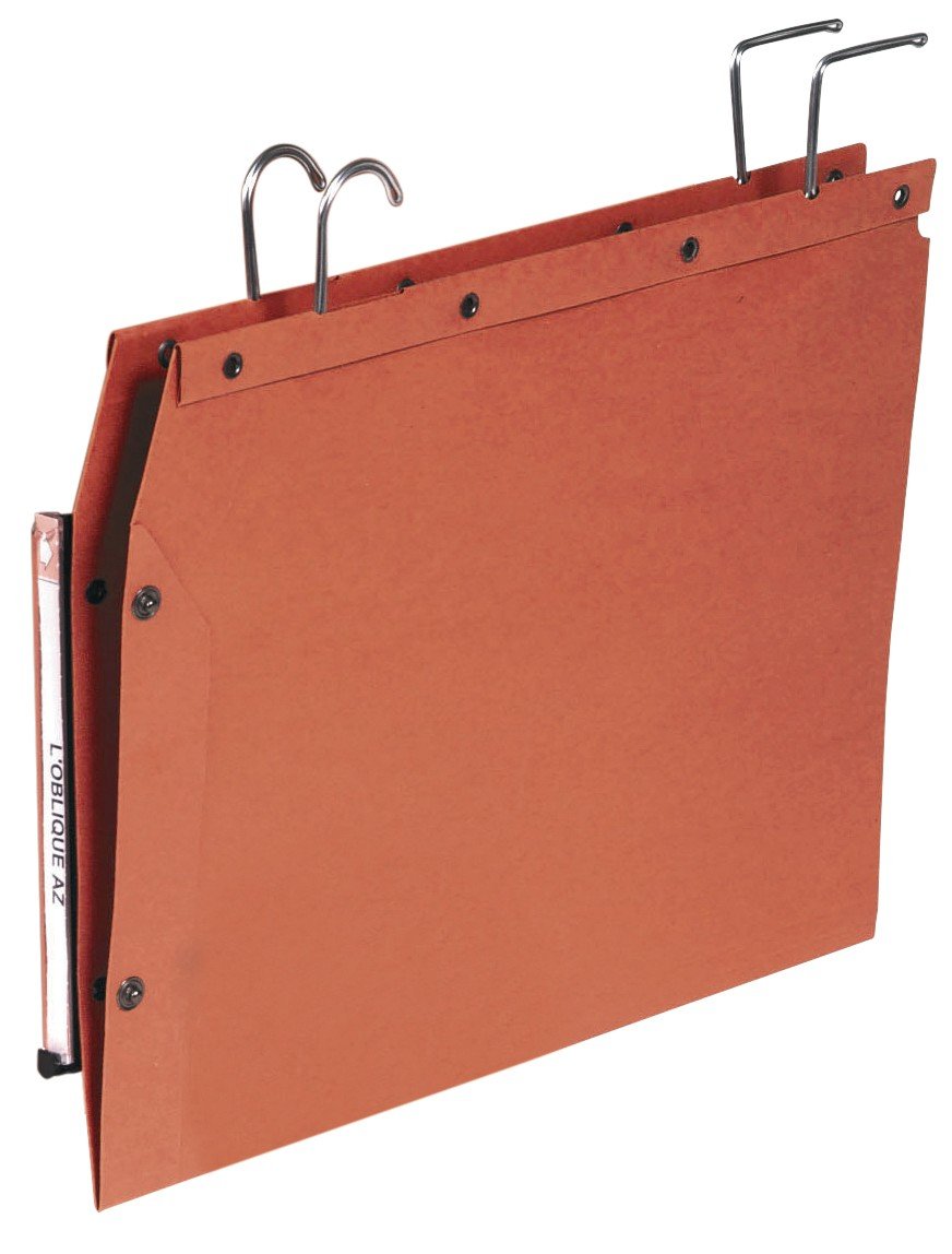 Elba TUB Ultimate Hängemappe für Schrank 350mm V Boden Karton orange Pack 25