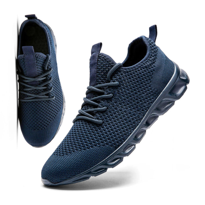 Herren Sneaker Walkingschuhe Atmungsaktiv Strassenlaufschuhe Leicht Freizeit Sportschuhe für Hallen