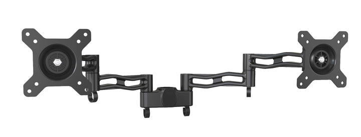 Duronic DM35P2 Monitorarme | 2 Monitorhalterungen für Monitorständer | Aluminium | VESA 75/100 | Zus