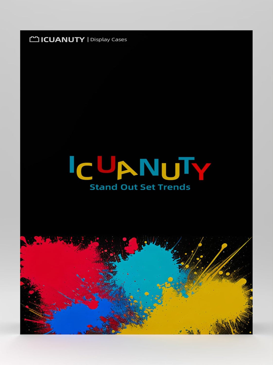 icuanuty Acryl Vitrine für Lego 43230 Tribute to Walt Disney 100. Jubiläumsset für Erwachsene mit Mi