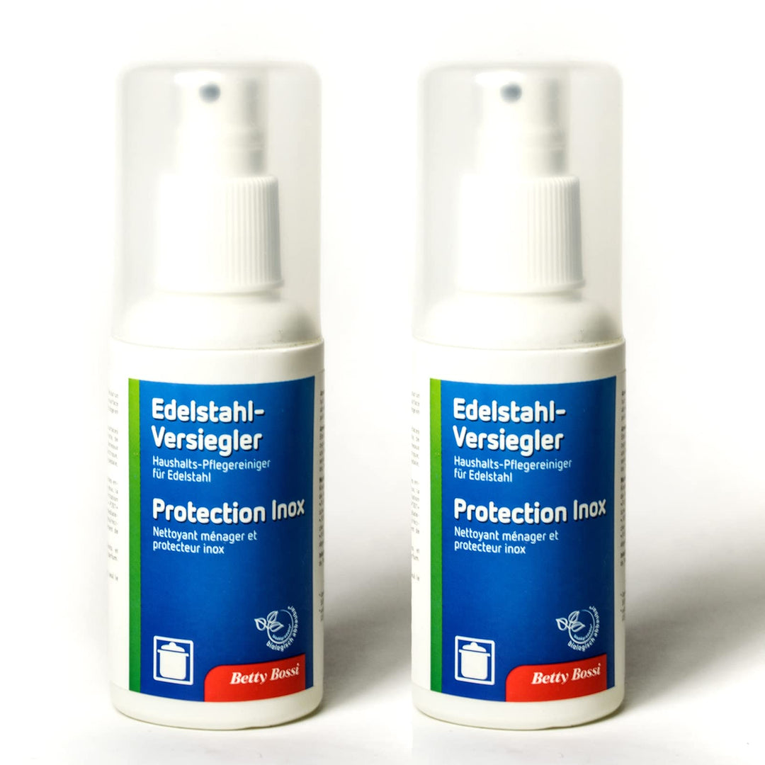 2x 2in1 Edelstahl Reiniger und Versiegeler, Haushalts Pflegereiniger, Protection Inox