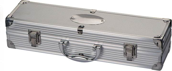 Grillbesteck mit Name individuell graviert, BBQ Set mit Gravur, Grillzange, Fleischwender, Geschenk