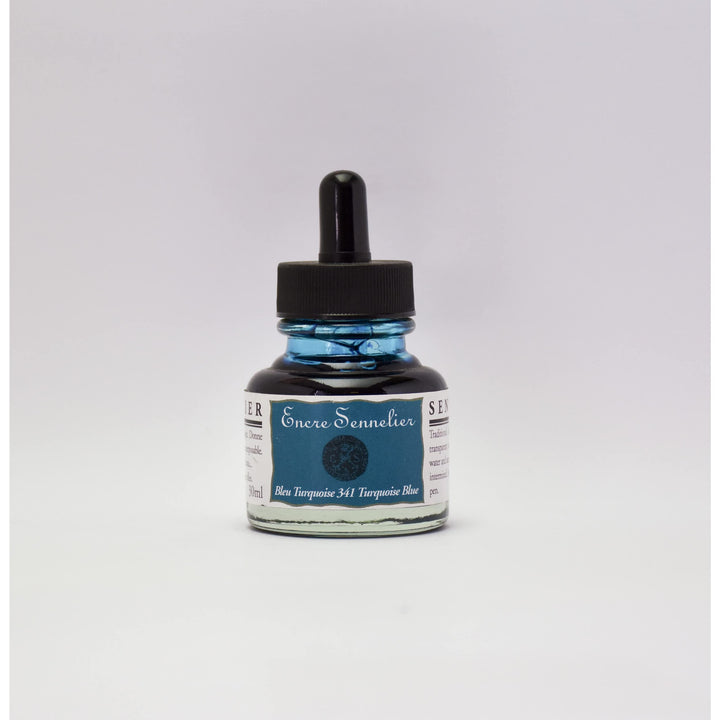 Sennelier : Ink : 30ml : Turquoise Blue