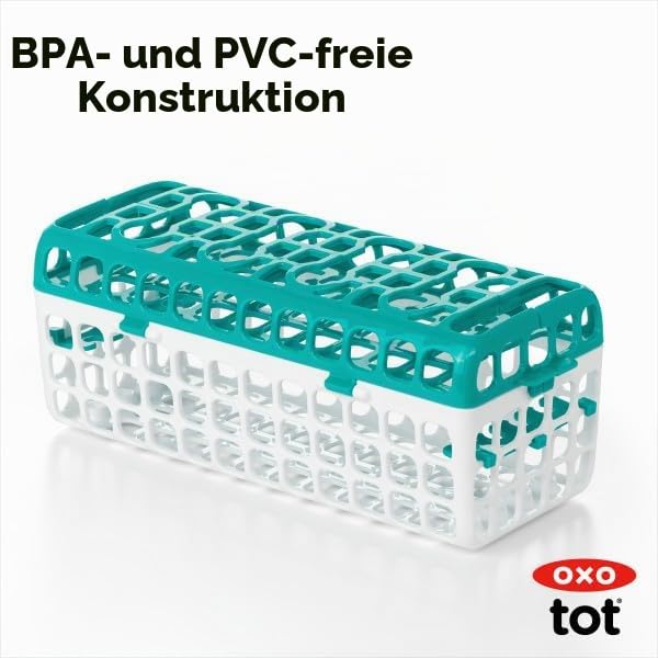 OXO Tot Geschirrspülkorb, Blaugrün Teal, Teal