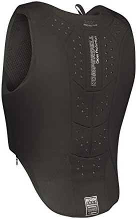 KOMPERDELL Sicherheitsweste Level 3 Equestrian Slim Fit Erwachsene schwarz, M