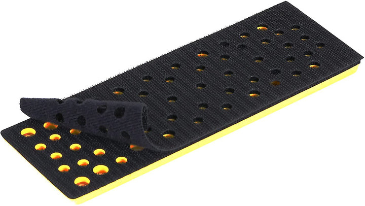 Mirka Schleifschuh Härtegrad Medium + Schutzauflage 70 x 198 mm Klett für Schwingschleifer Mirka DEO