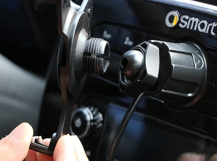 SHIFENG Auto Handyhalter für Smart 453 Fortwo Forfour 2015-2021, Navigationsladezubehör 453 Radio-St
