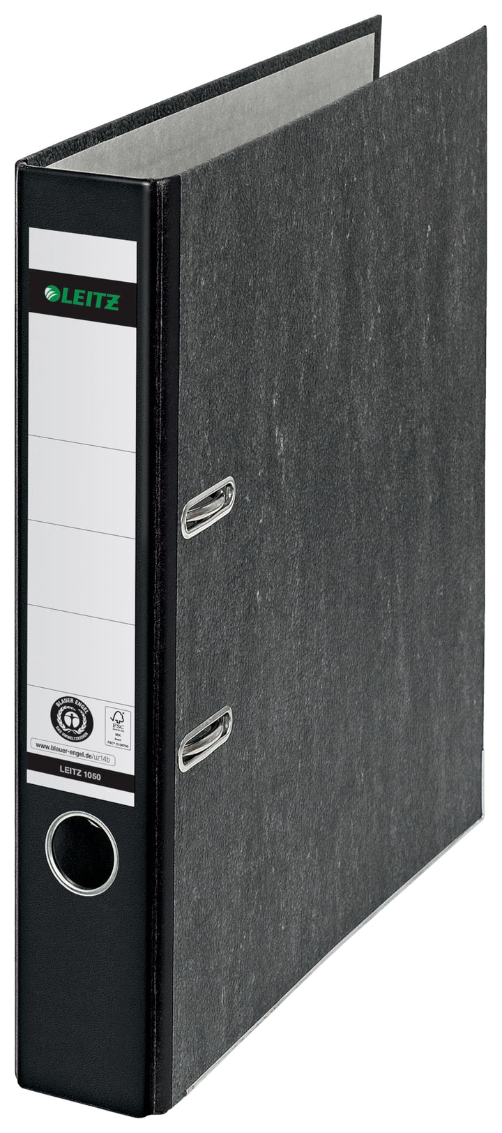 Leitz Qualitäts-Ordner 180°, 10er Pack, A4, klimaneutral, 100 % recycelter Karton, Schmal, 5,2 cm Rü