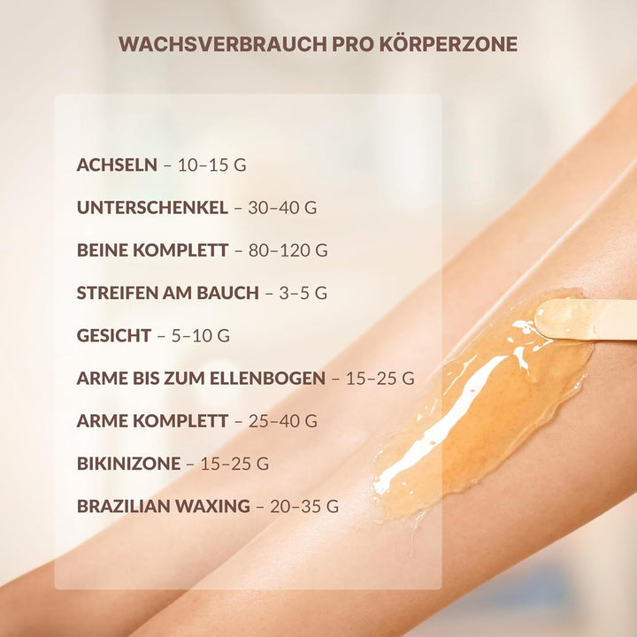 fleeky Wax Roller Kit - elektrisches Roll on Komplett-Set mit Warmwaxgerät für seidenglatte Haut on