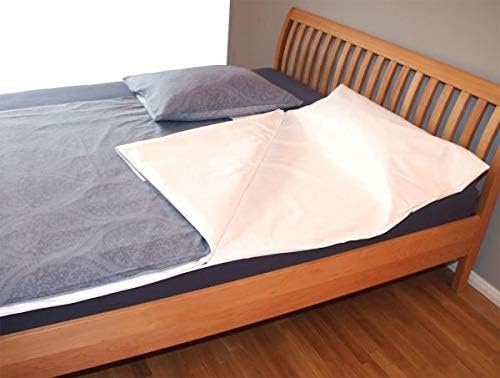 allsaneo Premium Allergiker Schlafsack 100x220 cm extra leicht und weich, ungefüttert, Hüttenschlafs