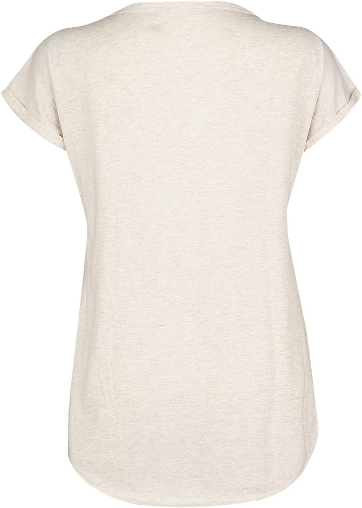 Harry Potter Patronus UV Frauen T-Shirt Creme meliert Fan-Merch, Filme S Creme Meliert, S Creme Meli