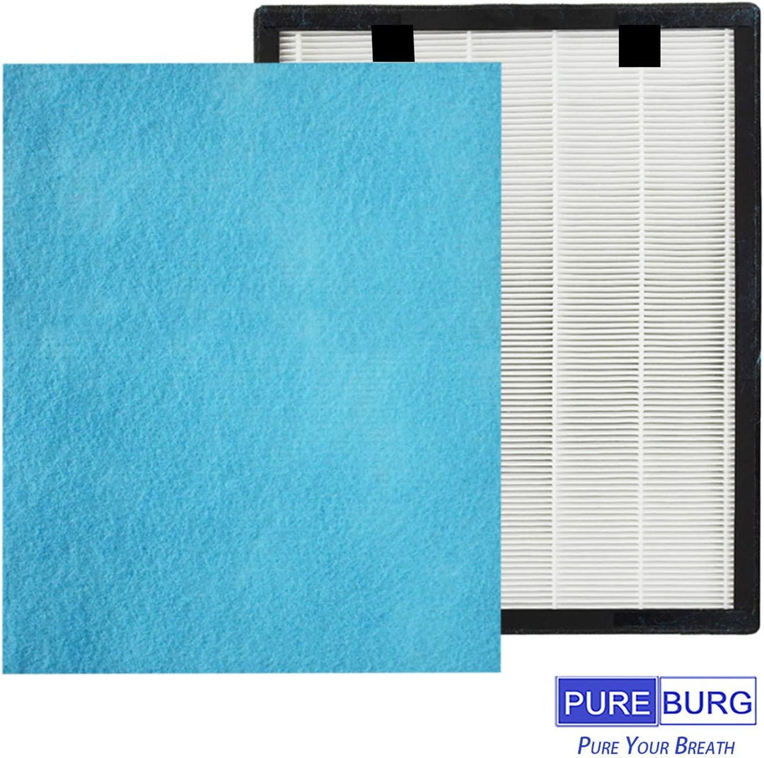 PUREBURG Ersatz-filter kompatibel mit UNbeaten Pets 300,KJ210F-142,KJ203F-142,142C,142W,142 Luftrein