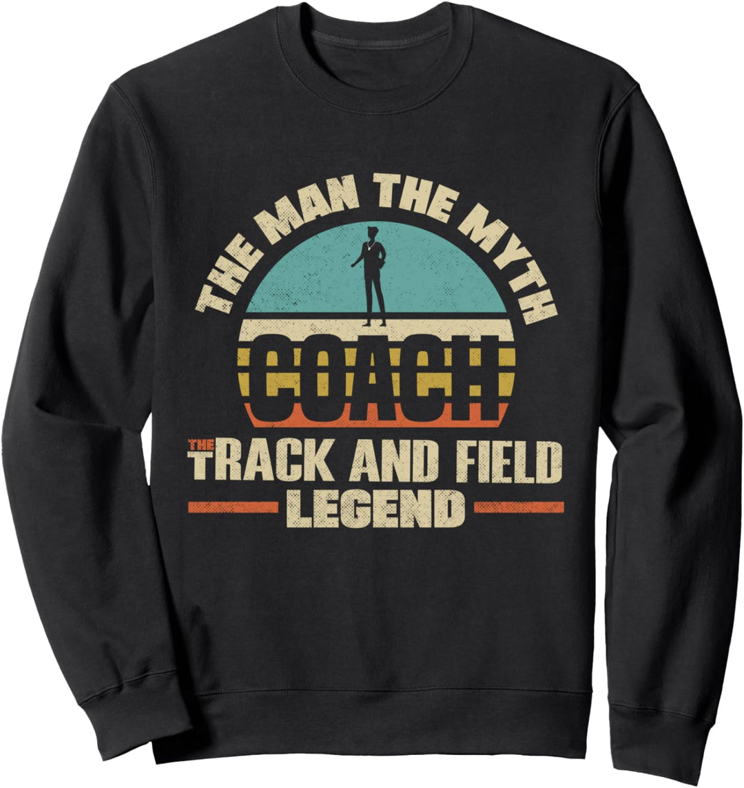 Leichtathletik Coach Leichtathletik Sweatshirt