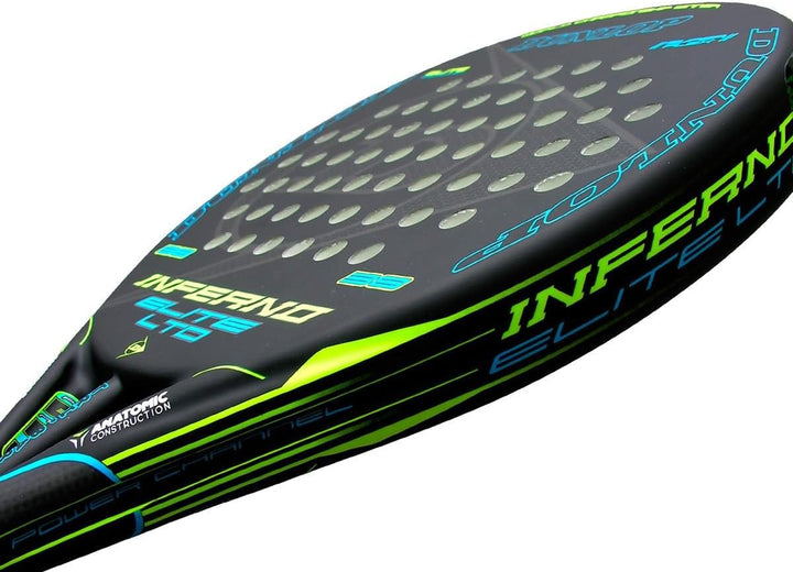 DUNLOP Unisex Inferno Elite Normal Gelb/Blau, Normal Gelb/Blau
