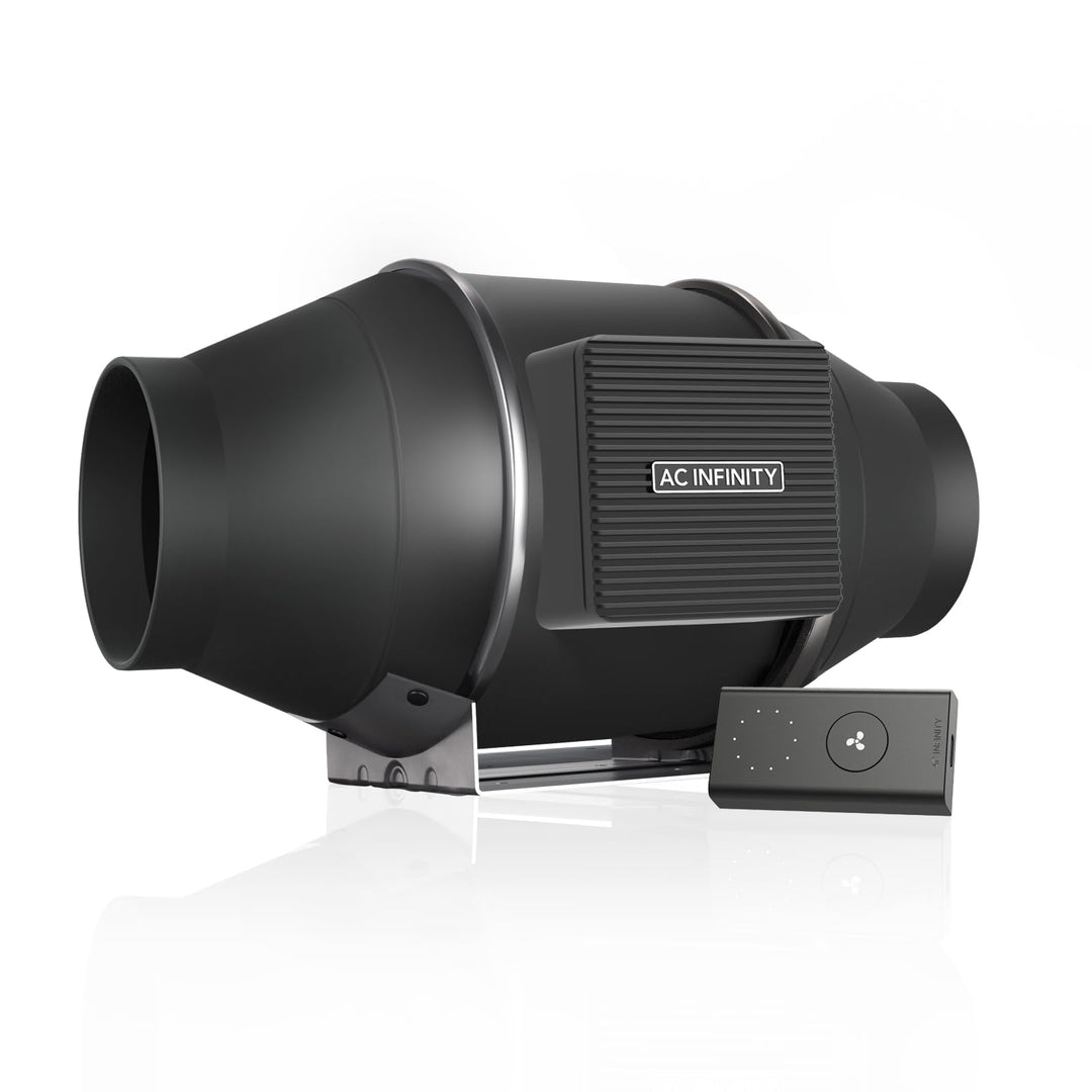 AC Infinity CLOUDLINE PRO S4 – Leises Inline-Lüftersystem 100 mm mit Drehzahlregler, EC-Motor, für G