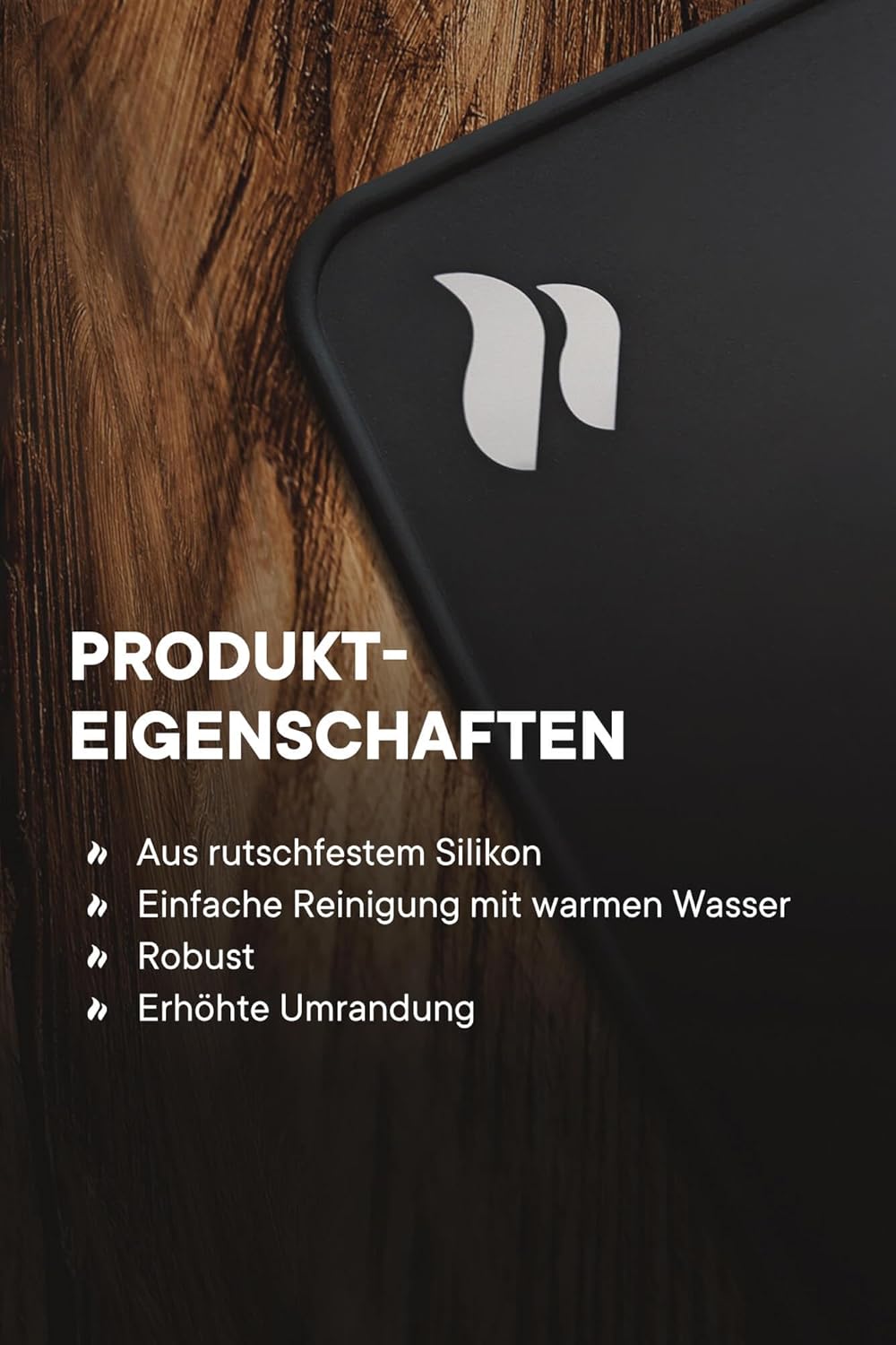 roastmarket Tampermatte mit Kantenschutz - Kaffee Tampermatte aus hochwertigem Silikon - Espresso Ta