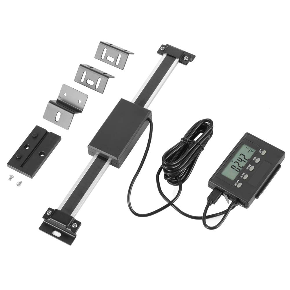 Denash Digitales Messschieber-Ausleseset, 0-150 mm, Aluminiumlegierung, Digitalanzeige-Fernbedienung