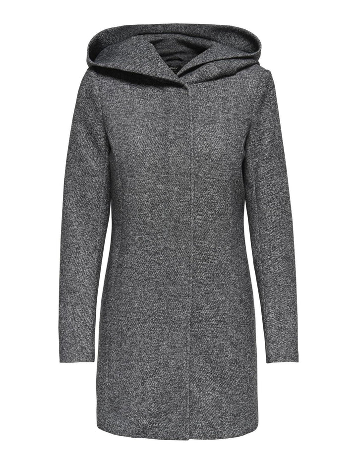 ONLY Female Mantel Klassischer XS Dark Grey Melange, XS Dark Grey Melange