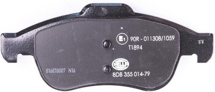 HELLA PAGID 8DB 355 014-791 Bremsbelagsatz - T1894 - Dicke/Stärke: 18mm - Bremssystem: Teves - nicht