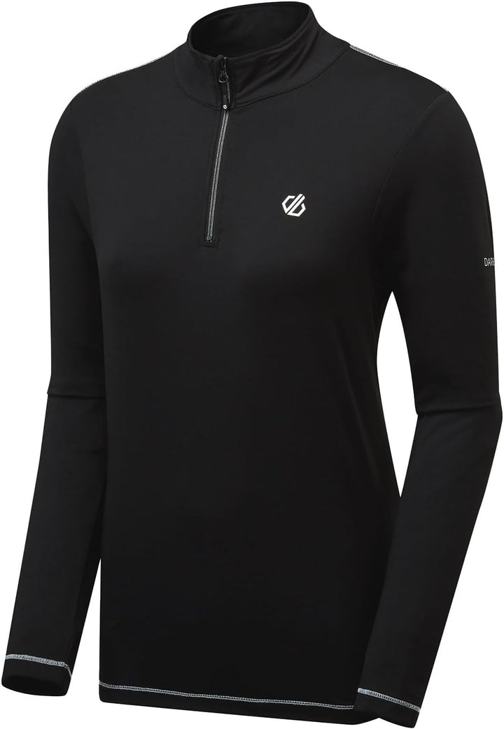 Dare 2b Freethink II Herren-Fleecejacke – jeden Tag unverzichtbar – Stehkragen und 1/4-Reissverschlu