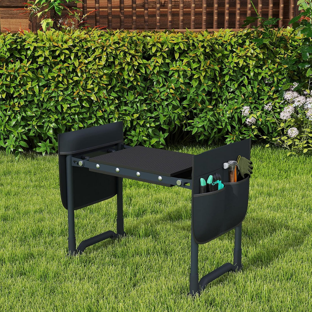 Garten Kniebank Gartenhocker für Arbeiten Gartenarbeit klappbar Arbeitshocker Sitzbank Gartenarbeit