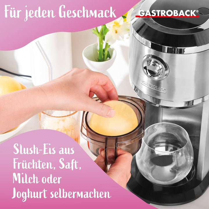 GASTROBACK 42905 Design Ice Shaver, Edelstahl