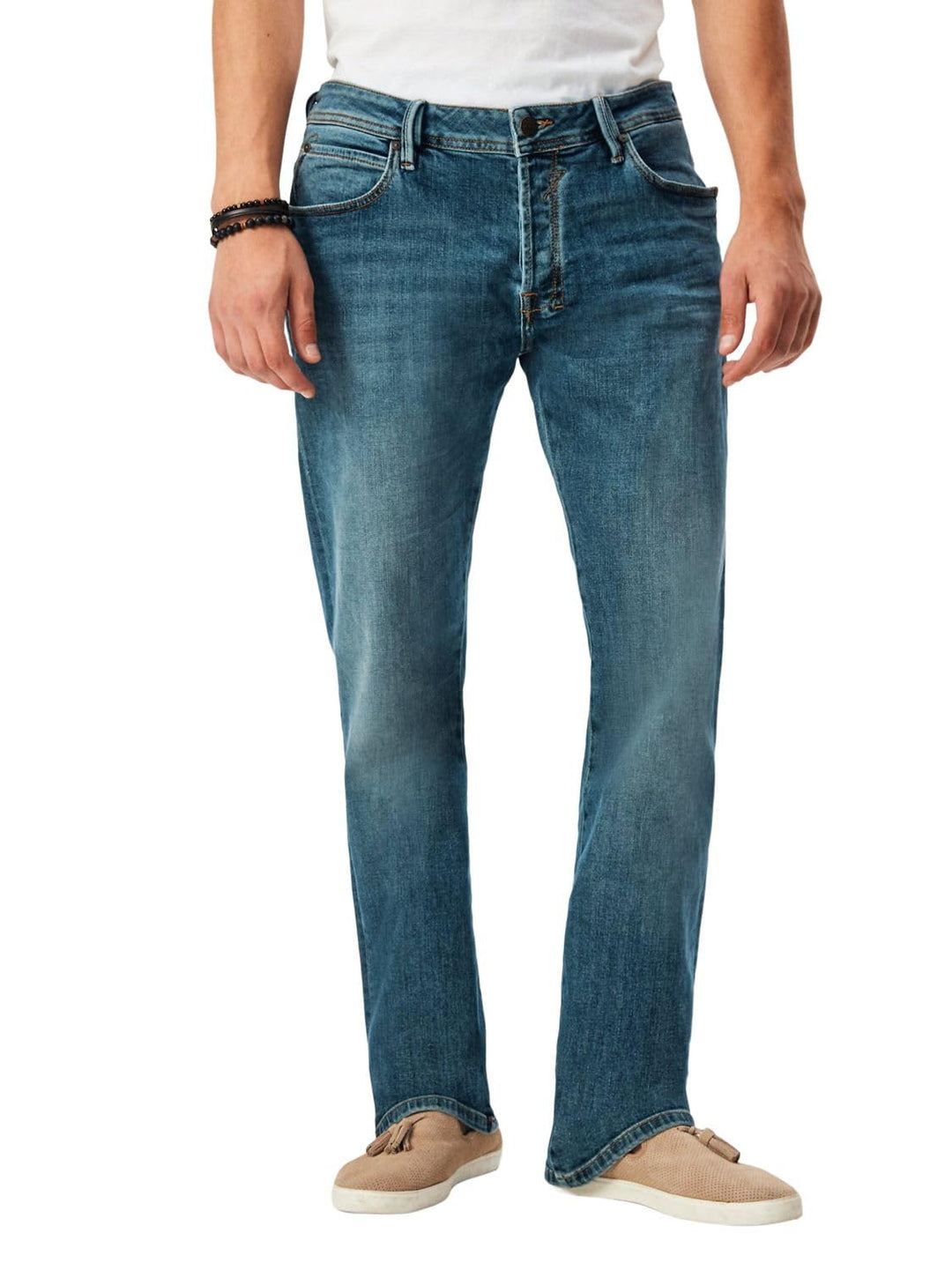 LTB Herren Jeans Hose Roden Bootcut Jeanshose Basic Baumwolle Denim Stretch Tiefer Bund Blau w28 w29