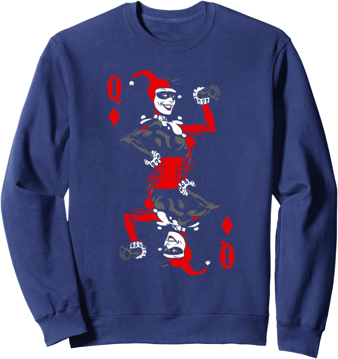 Harley Quinn Of Diamonds Sweatshirt