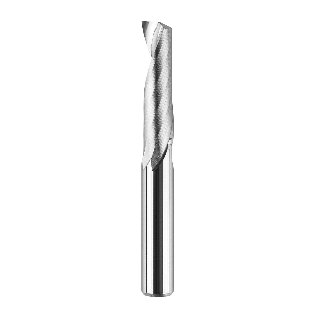 SpeTool CNC-Fräser aus massivem Wolframcarbid für Aluminium und Holz – Einzelschneide, Schnittlänge