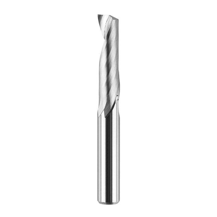 SpeTool CNC-Fräser aus massivem Wolframcarbid für Aluminium und Holz – Einzelschneide, Schnittlänge