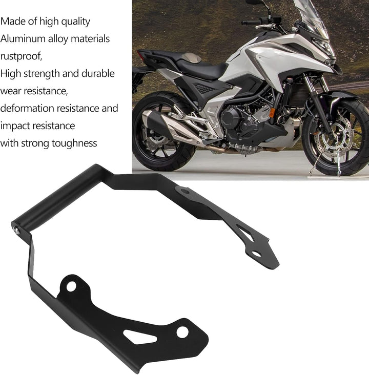 Motorrad GPS Navigationshalterung, Motorrad-Telefonhalter Motorrad-Handyhalterung Aluminiumlegierung