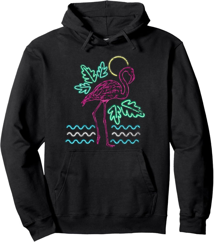 Flamingo Pullover Hoodie