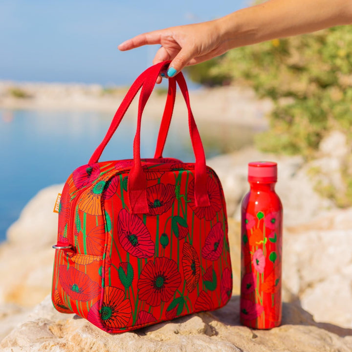 PYLONES, Delice Bag Kühltasche Mohnblume