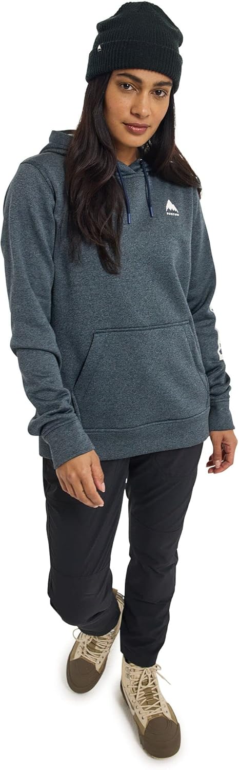 Burton Damen Oak Hoodie 36 Dress Blue Heather, 36 Dress Blue Heather