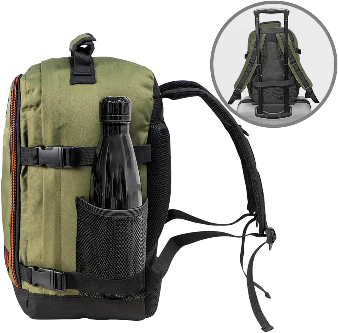 Cabin Max Handgepäck Rucksack 40x20x25 für Ryanair Reiserucksack für Flugzeug Unter Sitzplatz - Trav