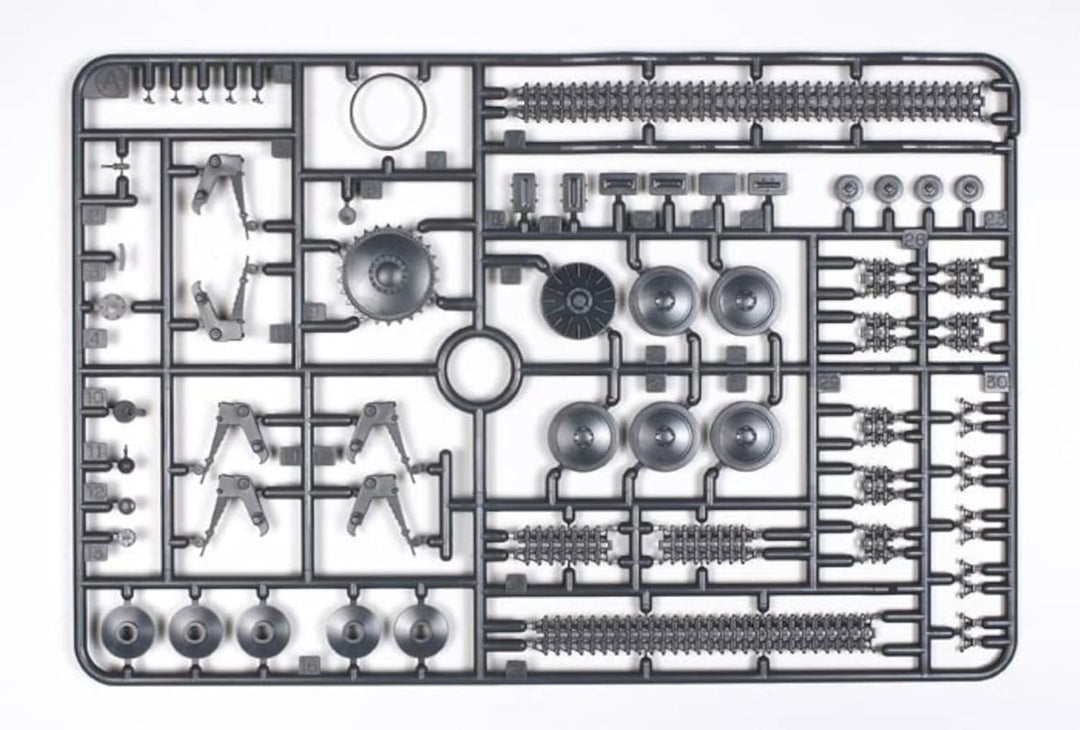 TAMIYA 300035292 300035292-1:35 WWII Deutsche Panzerkampfwagen II Ausführung A/B/C (1),originalgetre