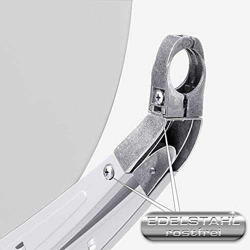 Fuba DAA 850 Satellitenspiegel 85 cm Grau grau 85 cm, grau 85 cm
