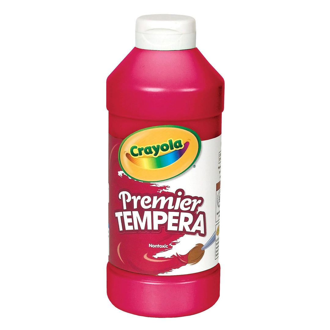 Premier Tempera Paint, Red, 16 oz Rot, Rot