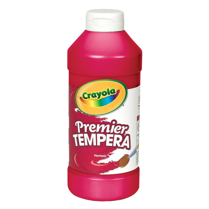 Premier Tempera Paint, Red, 16 oz Rot, Rot