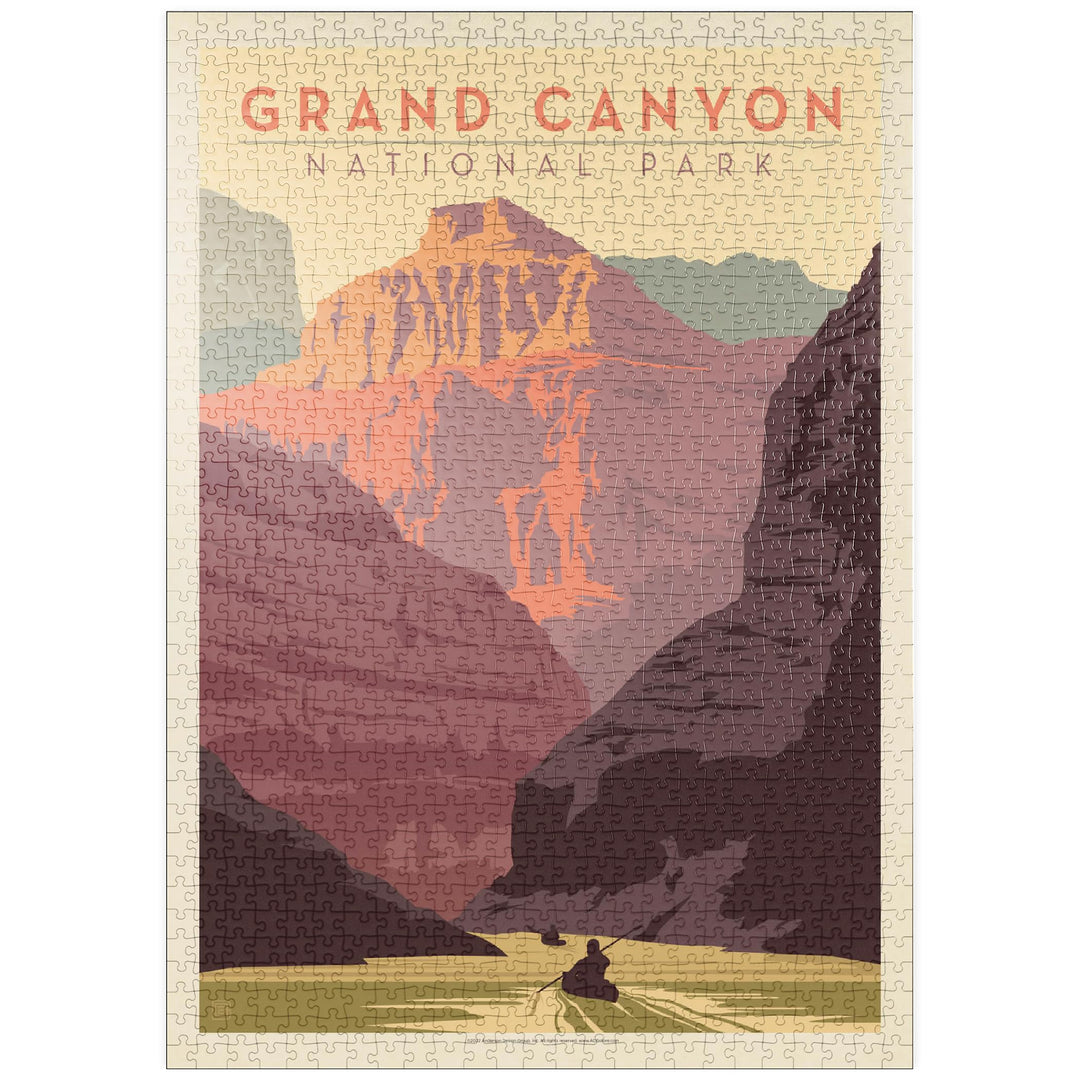 Grand Canyon National Park: Kayak - Premium 1000 Teile Puzzle - MyPuzzle Sonderkollektion von Anders