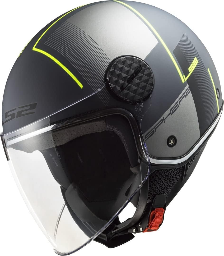 LS2, jethelm motorrad Sphere lux Firm mat black titanium, L L mat black titanium, L mat black titani