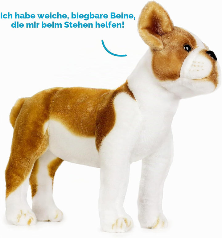 Bobby The Boston Terrier Boxer - 14 Inch Stuffed Animal Plush